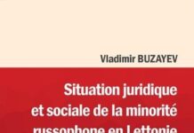 Vladimir Buzayev, 2014, Situation juridique et sociale de la minorite russophone en Lettonie