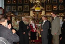 Торжественный молебен в Прейли
