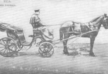 Человек с повозкой