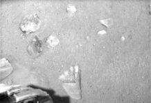 На Марсе выпал снег