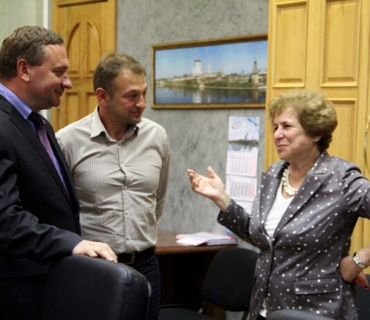 Татьяна Жданок встретилась с главой города Псков Иваном Цецерским