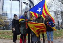 Татьяна Жданок поддержала каталонцев, которые до сих пор находятся в заключении в мадридских тюрьмах
