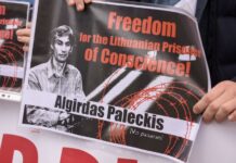 ПИСЬМО ИЗ ТЮРЬМЫ: Альгирдас ПАЛЕЦКИС пишет Татьяне ЖДАНОК