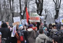 Фоторепортаж: активисты ЗаПЧЕЛ присоединились к акции против АСТА