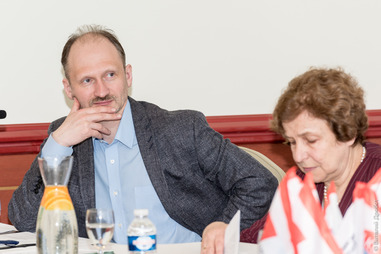 Мирослав Митрофанов и Татьяна Жданок