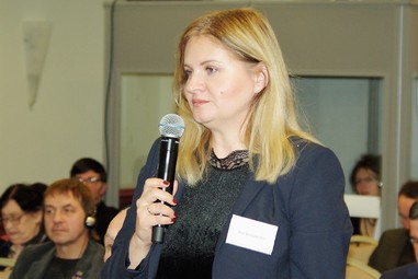 Эстонская правозащитница Алиса Блинцова