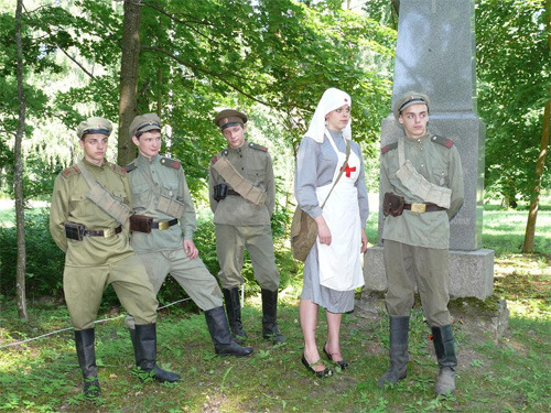 В Елгаве вспомнили 95-ю годовщину начала Первой мировой войны В Елгаве вспомнили 95-ю годовщину начала Первой мировой войны