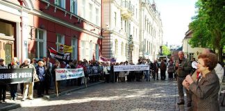 Митинг 15 мая у Сейма за свободу слова