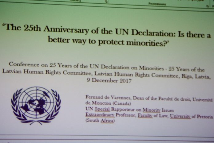 Фоторепортаж с конференции: 25 лет Латвийскому комитету по правам человека.