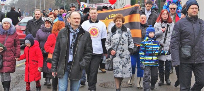 Фоторепортаж с шествия в Риге 10 марта 2018 года Фоторепортаж с шествия в Риге 10 марта 2018 года