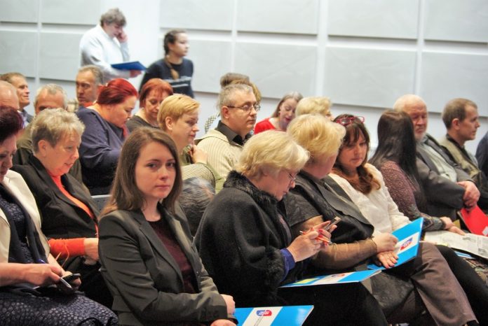 Фоторепортаж со съезда Русского союза Латвии 28 апреля 2018 года