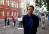 Пикет жильцов “хозяйских” домов против принятия нового закона о найме жилых помещений