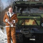 Владимир Путин в тайге