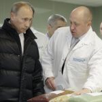 Владимир Путин и Евгений Пригожин