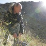 Владимир Путин на отдыхе