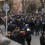 Во время митинга оппозиции в Ереване