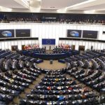 Депутаты на пленарной сессии Европейского парламента в Страсбурге