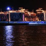 Завод по производству сжиженного природного газа Ямал СПГ в морском порту Саббета на западном берегу Обской губы Карского моря