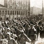 Пехота польской армии во время Варшавской битвы