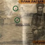 План лагеря Бадабер