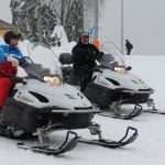 22 февраля 2021. Путин и Лукашенко во время катания на снегоходах