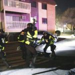 Военнослужащие штата Миннесота задерживают протестующих