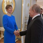 Президент РФ Владимир Путин и президент Эстонии Керсти Кальюлайд