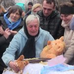 Прощание с погибшим мальчиком Владиславом Шиховым