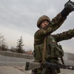 Украинский военнослужащий