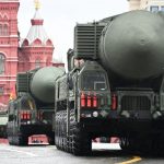 Автономная пусковая установка ПГРК Ярс на параде Победы