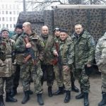 Бойцы батальона Днепр
