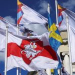 Вместо государственного флага Белоруссии вывесили флаг БЧБ