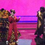 Манижа выступает на Евровидении