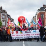 Митинг против кандидатов в президенты во Франции