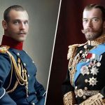 Михаил Романов и его брат Николай II
