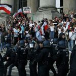 Протесты в Берлине