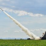 Испытания украинской боевой ракеты