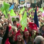 Митинг в защиту традиционных ценностей в Париже