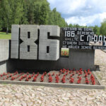 Памятник сожжённым карателями белорусским деревным