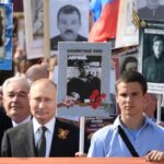 Президент Путин в Бессмертном полку
