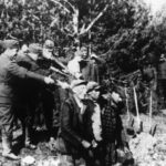 Расстрел литовских партизан. Каунас, 1941