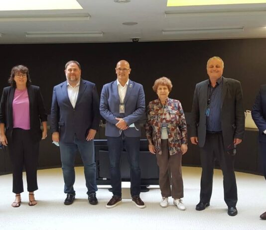 В СТРАСБУРГЕ ВСТРЕТИЛИ ОСВОБОЖДЕННЫХ КАТАЛОНСКИХ ЛИДЕРОВ