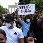 Black Lives Matter protest in Berlin