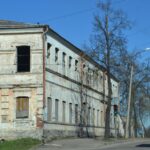 Заброшенное здание в Даугавпилсе