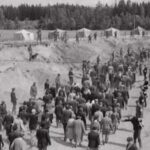 Евреев ведут на казнь в Бабий Яр