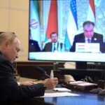 Путин на заседании ШОС по видеосвязи