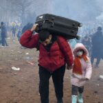 Беженцы на границе Белоруссии и Польши3