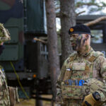 Британские военные участвуют в учениях Яростный топор в Латвии