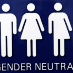 A Gender Neutral Restroom sign restroom 15th Annual Philadelphia Trans-Health Conference in Philadelphia, Pennsylvania