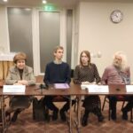 Евродепутат Татьяна Жданок и её коллеги-евродепутаты из Ирландии провели пресс-конференцию в Вильнюсе